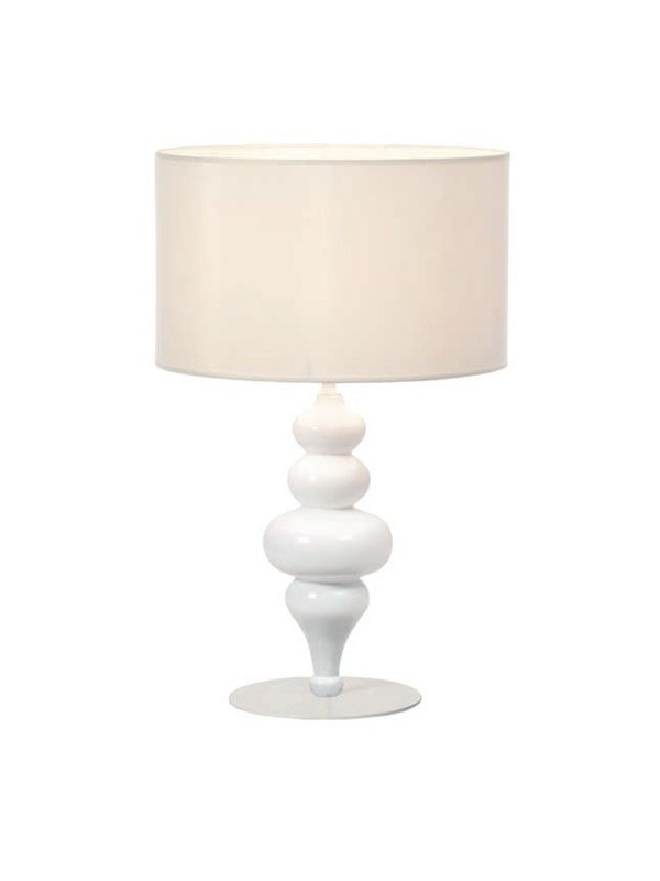 Torno Table Lamp White by AC Studio-Aromas