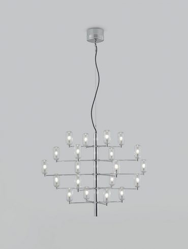 GAND Pendant Lamp Chrome by Aromas 600-800