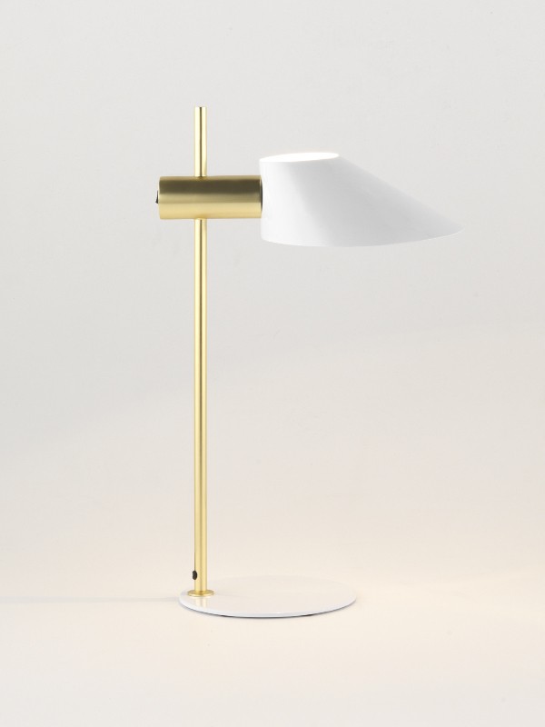 gold table light