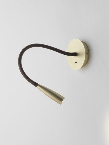 Flexi LED Leather Wall Light by AC-Studio