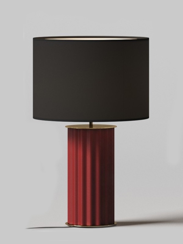 SONICA Table Lamp Maroon