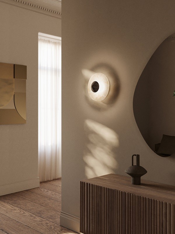 Anza Wall Lamp Blck A1336 Pic